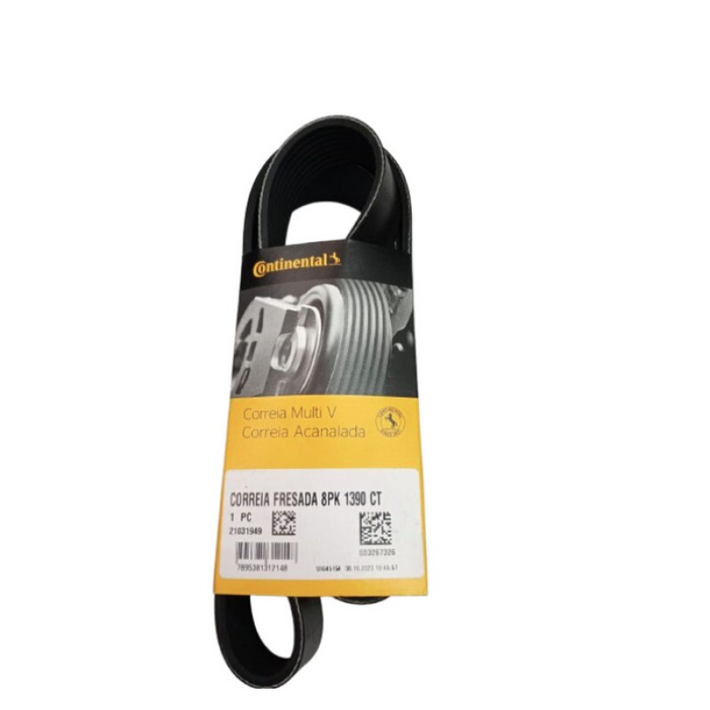 Correia Do Alternador 8Pk1390 Continental