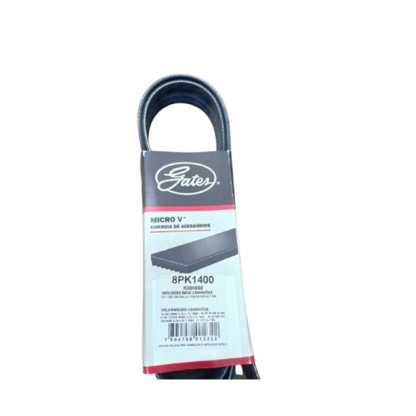 Correia Do Alternador 8Pk1400 Gates Correia Do Alternador 8Pk1400 Gates