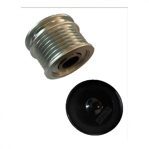 Polia Roda Livre Alternador 07 Filetes M16 Fiat Ducato Citroen Jumpy Peugeot Lancia Bzmp1030