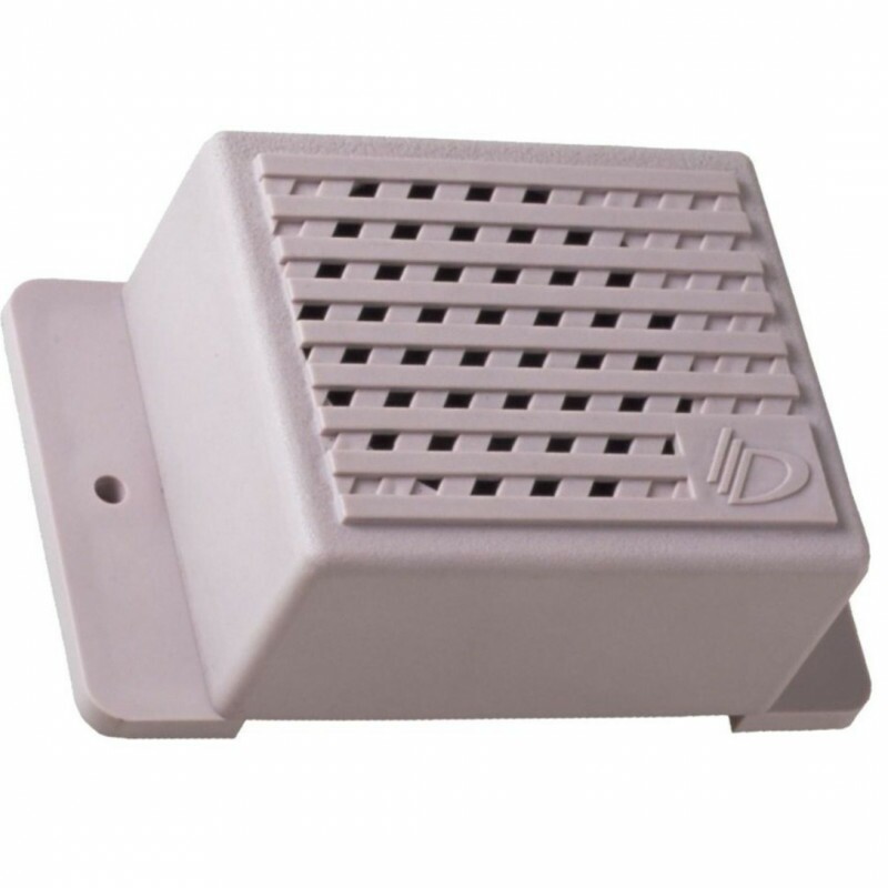 Campainha Digital Politonal 12/24v Digital Tritonal Retangular 04 Terminais