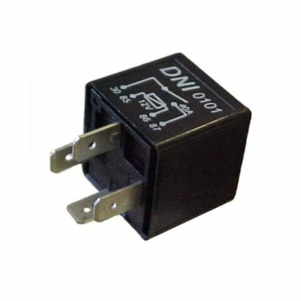 Rele 12V 04 Pinos Auxiliar 40A Inversor - Dni