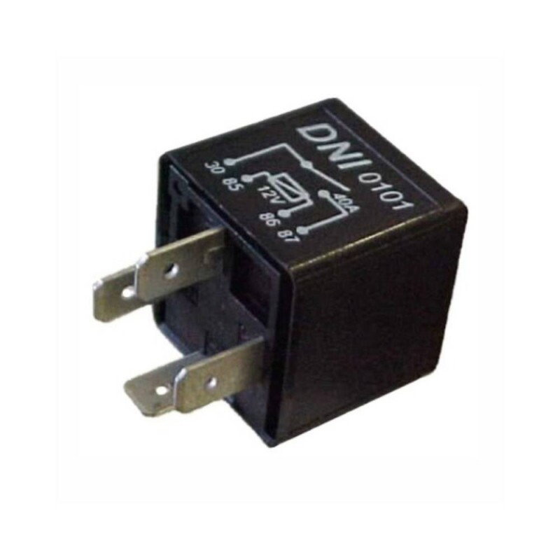Rele 12V 04 Pinos Auxiliar 40A Inversor - Dni
