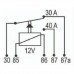 Rele 12V 05 Pinos Auxiliar 30/40A Reversor Com Suporte - Dni Rele 12V 05 Pinos Auxiliar 30/40A Reversor Com Suporte - Dni