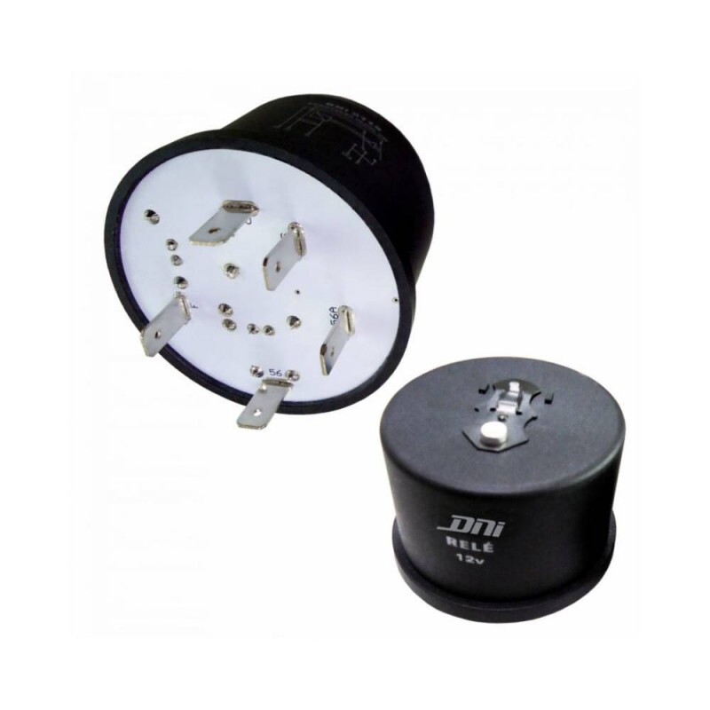 Rele 12V 05 Pinos Farol Alto Baixo Cebolao 150W - Dni