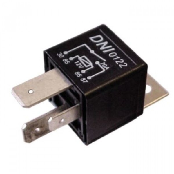 RELE 12V 04 PINOS AUXILIAR 70A 02 LARGOS UNIVERSAL - DNI