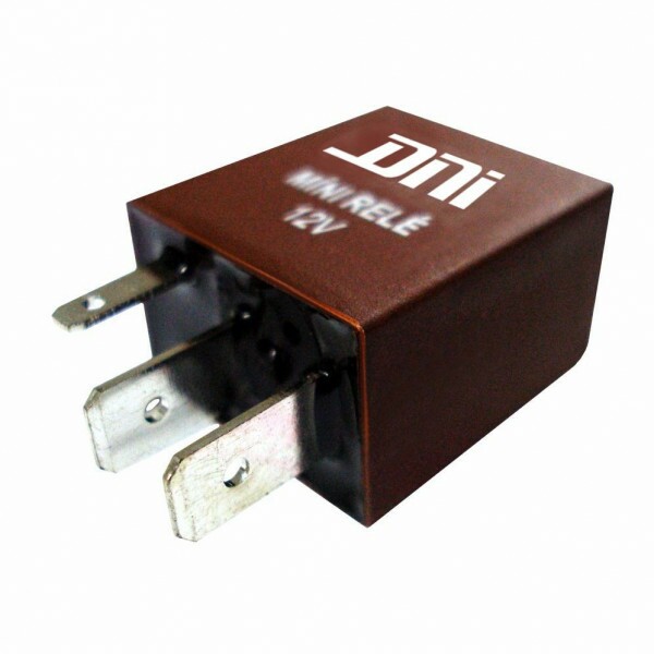 RELE 12V 04 PINOS AUXILIAR MINI 30A CHOCOLATE - DNI