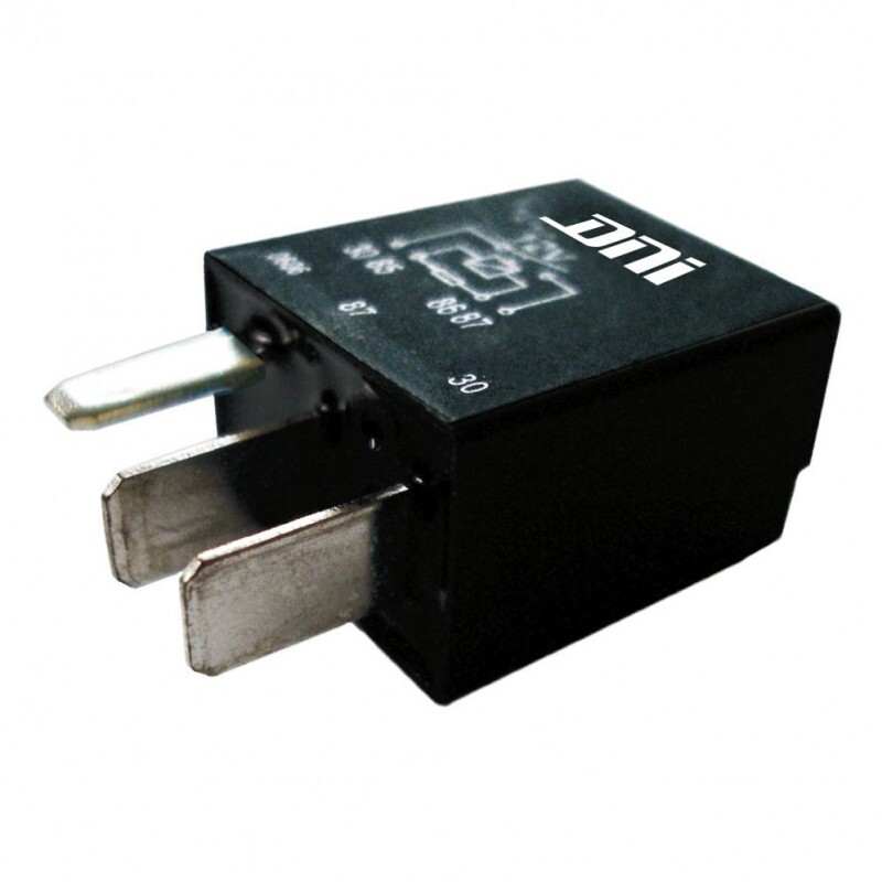 RELE 12V 04 PINOS AUXILIAR MINI 40A UNIVERSAL SEM SUPORTE - DNI