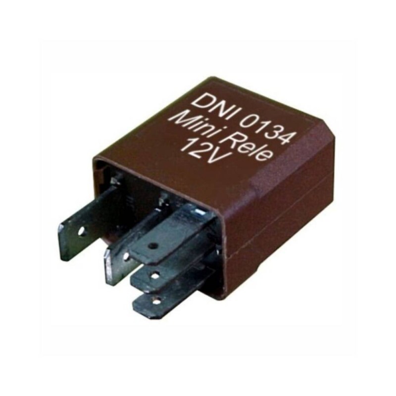 Rele 12v 05 Pinos auxiliar Mini Reversor Com Resistor Ducato / Audi / Bmw / Ferrari / Vw / Toyota