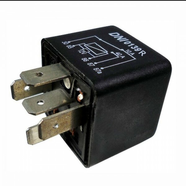Rele 12v 05 Pinos Auxiliar Reversor Iveco 4118222 / Foton 1b18037500010 / Mercedes-Benz 6885420219