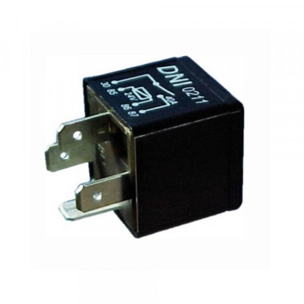 Rele 24V 04 Pinos Auxiliar 40A Sem Suporte - Dni