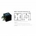 Rele 24V 04 Pinos Auxiliar 40A Sem Suporte - Dni