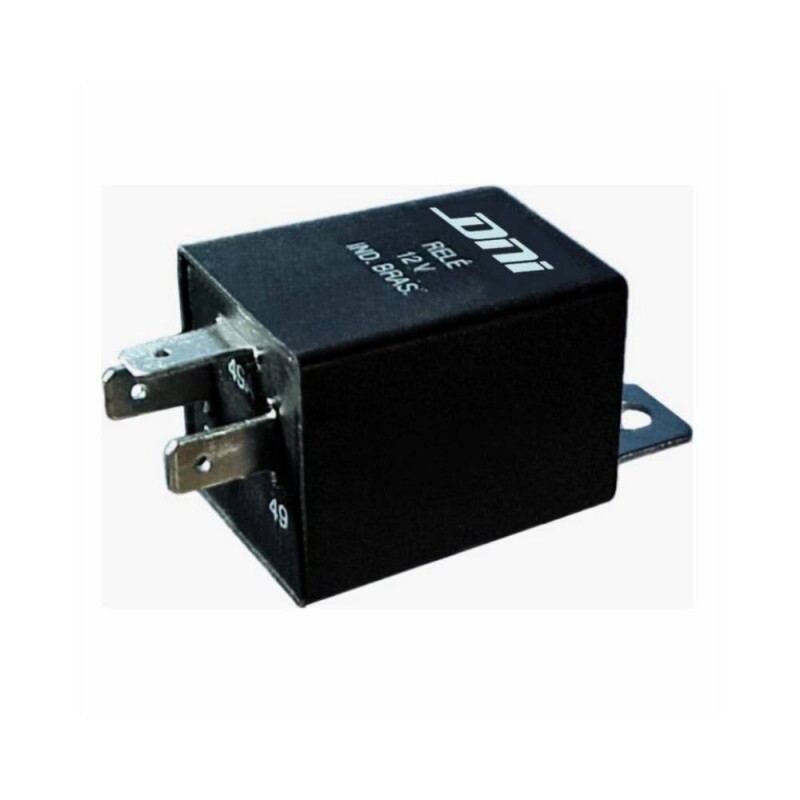 Rele 12V 03 Pinos Pisca 500W Comando Com Suporte - Dni