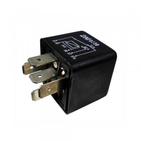 Rele 24V 05 Pinos Auxiliar 10/40A Reversor Universal Sem Suporte - Dni