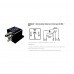 Rele 24V 05 Pinos Auxiliar 10/40A Reversor Universal Com Suporte - Dni