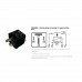 Rele 24V 04 Pinos Auxiliar Universal 50A Pino Grande - Dni