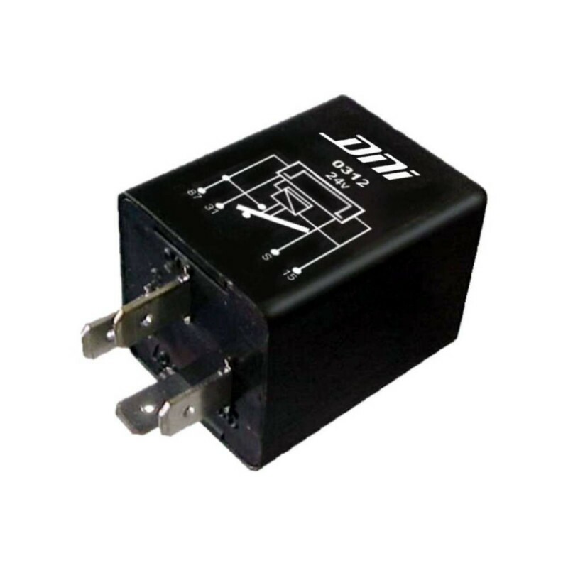 Rele 24V 04 Pinos Parada Solicitada Sem Suporte - Dni