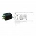 RELE 12V 04 PINOS PISCA 500W ALERTA COMANDO - DNI