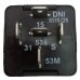 Rele 24V 05 Pinos Parada Do Motor Com Campainha Buzzer Sem Suporte - Dni