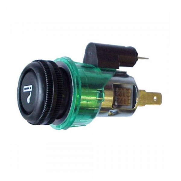 Acendedor 24V Anel Difusor Verde Completo - Dni