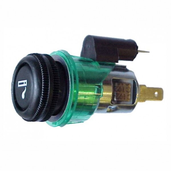 Acendedor 24V Anel Difusor Verde Completo - Dni