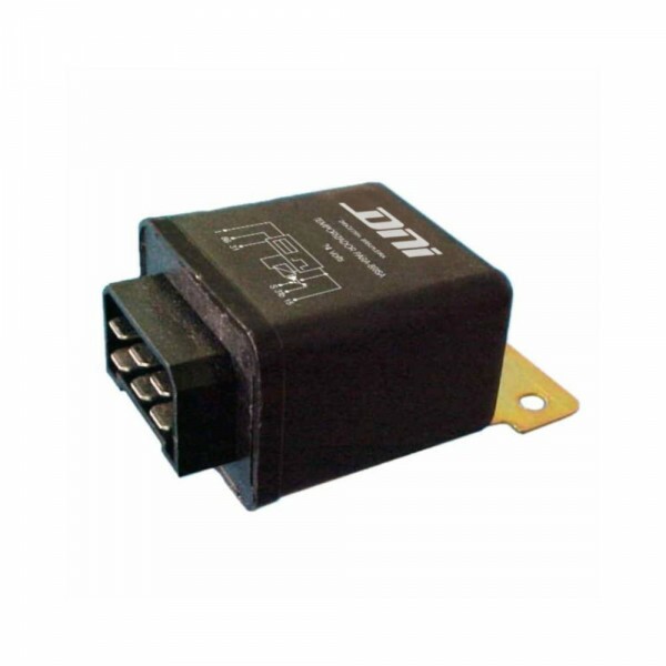 Rele 24V 06 Pinos Limpador Para Brisa Com Suporte - Dni