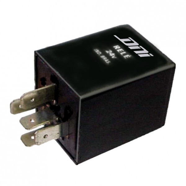 RELE 24V 05 PINOS PARADA MOTOR RETARDADO 5S MB CAMINHOES E ONIBUS - DNI