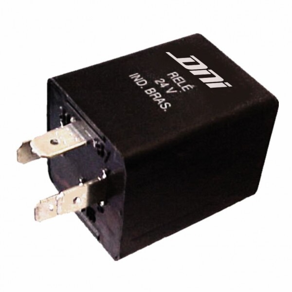Rele 24V 04 Pinos Parada Motor Sem Suporte - Dni