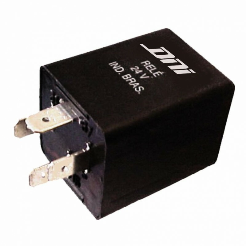 Rele 24V 04 Pinos Parada Motor Sem Suporte - Dni