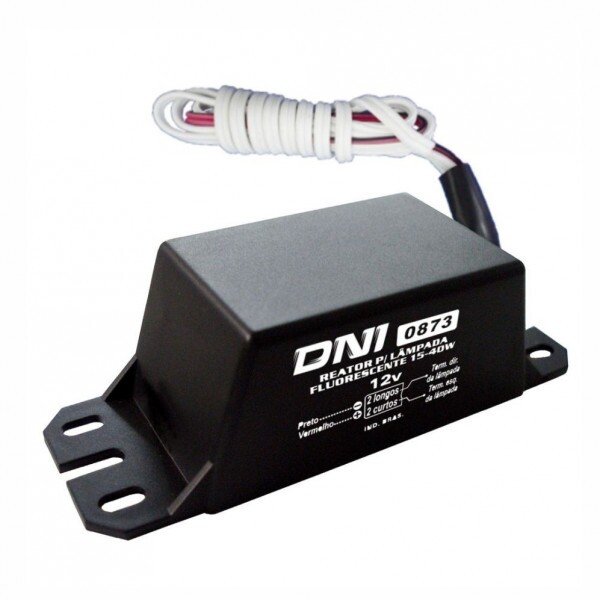 Reator Lampada Fluorescente 12V 15/40W - Dni