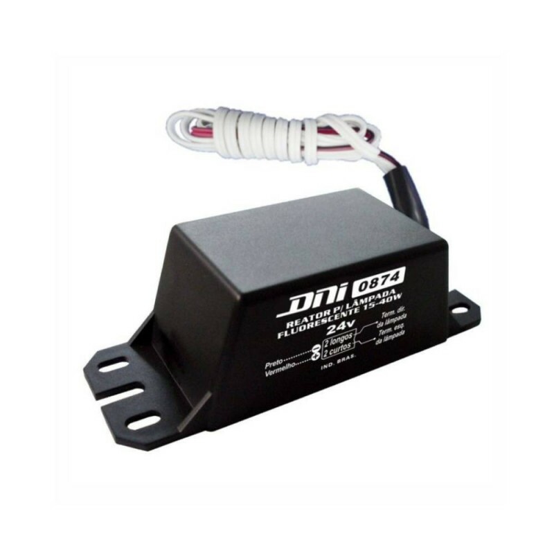 Reator Lampada Flourescente 24V 15W/40W - Dni