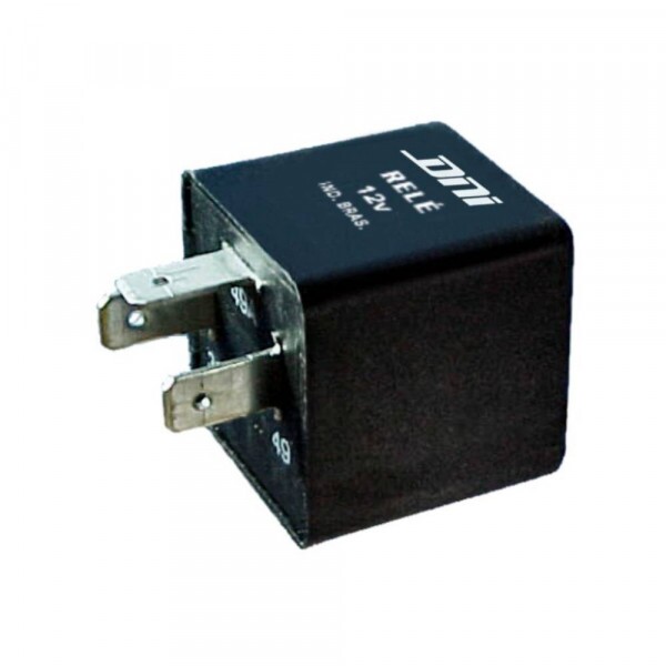 Rele 12V 03 Pinos Pisca Com Suporte 32Mm - Dni