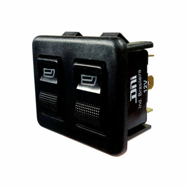 Botao Interruptor De Vidro Eletrico 12v 10 Pinos Duplo Universal