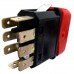 Interruptor 24V 08 Pinos Botao Pisca Alerta Emergencia - DNI2101 Interruptor 24V 08 Pinos Botao Pisca Alerta Emergencia - DNI2101