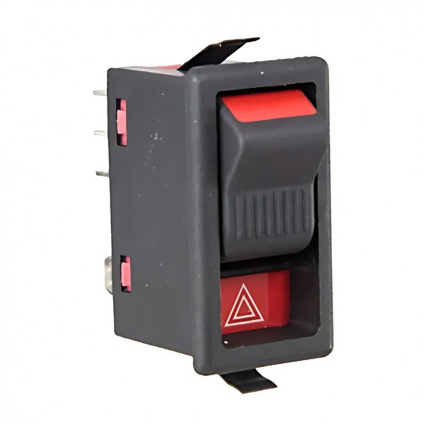 Interruptor 12V 08 Pinos Botao Pisca Alerta - Dni2166 Interruptor 12V 08 Pinos Botao Pisca Alerta - Dni2166