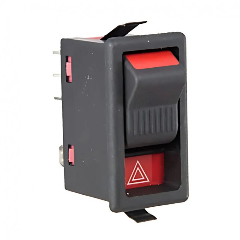Interruptor 12V 08 Pinos Botao Pisca Alerta - Dni2166 Interruptor 12V 08 Pinos Botao Pisca Alerta - Dni2166