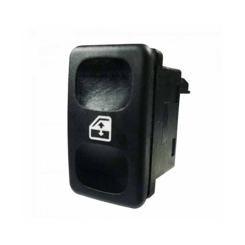 Botao Interruptor De Vidro Eletrico 12V 05 Pinos Simples Led Verde - Dni