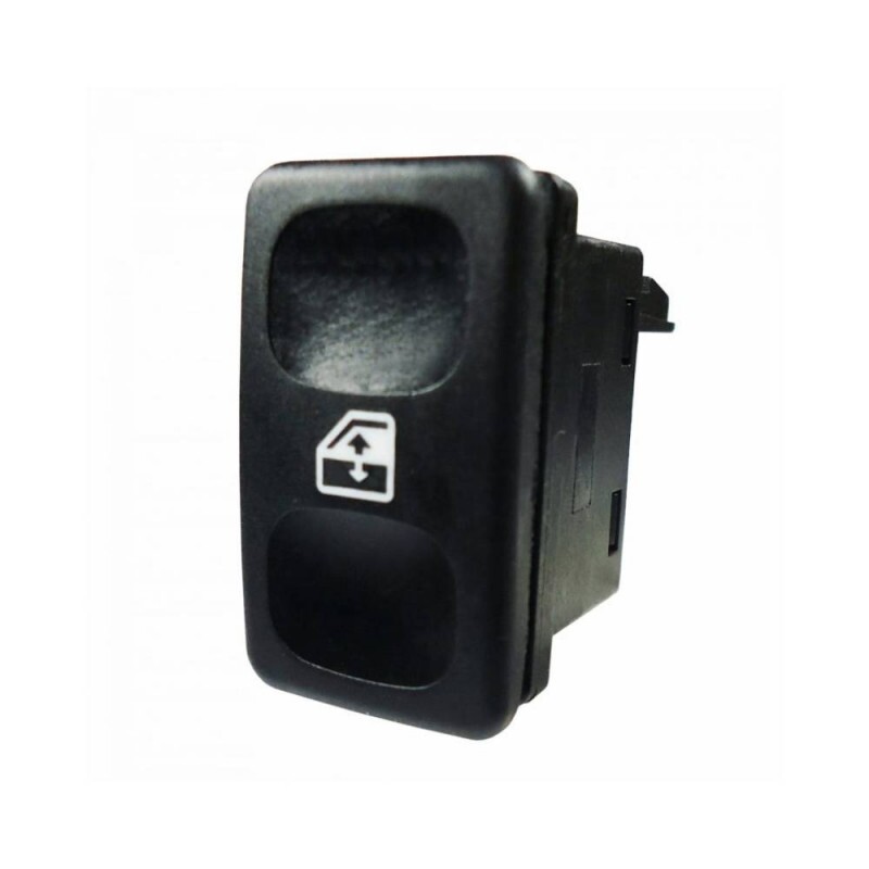 Interruptor De Vidro Eletrico 12V 05 Pinos Led Verde - Dni