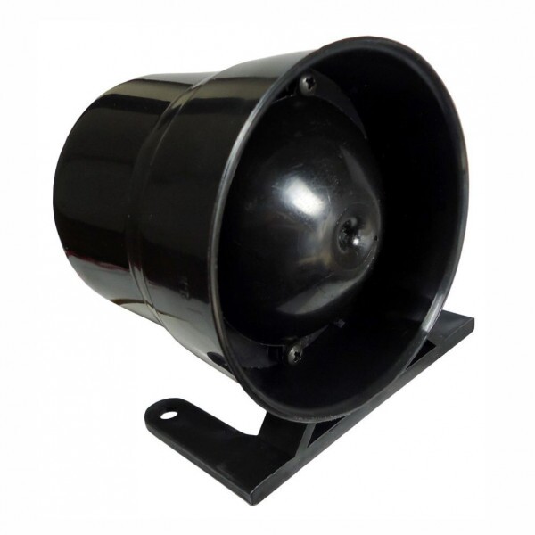 SIRENE DE RE 12V/24V BIVOLT COM REDUTOR DE SOM - DNI
