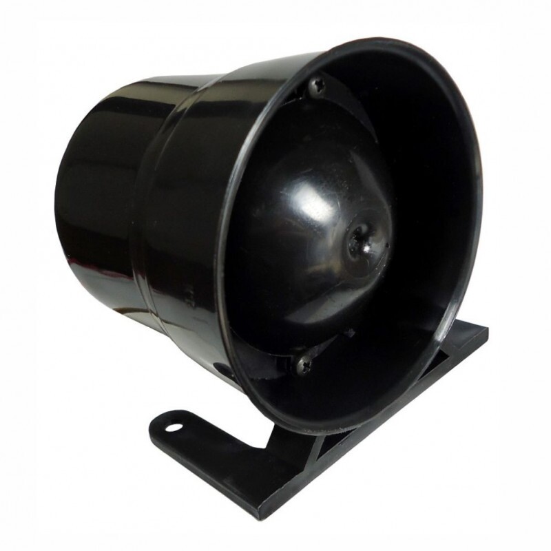 SIRENE DE RE 12V/24V BIVOLT COM REDUTOR DE SOM - DNI