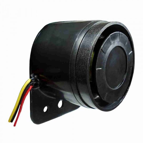 Sirene De Re 12V/24V Bivolt Marcha Re Com Reduto De Som