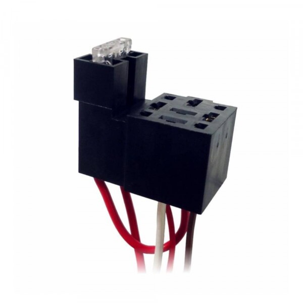 Chicote 04 Vias Base Para Rele Com Porta Fusivel Dni