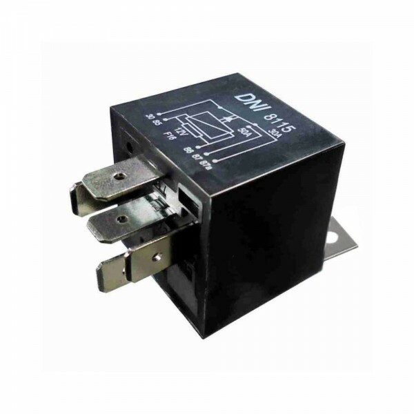 Rele 12V 05 Pinos Auxiliar 30/50A Reversor