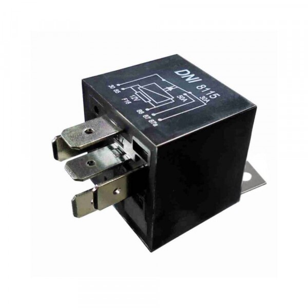 Rele 12V 05 Pinos Auxiliar 30/50A Reversor