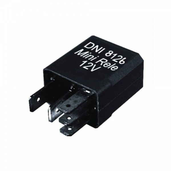 Rele 12V 05 Pinos Auxiliar Mini 30/20A Citroen / Peugeot Sem Suporte