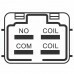 Rele 12V 04 Pinos Auxiliar 30a MR224160 Mitsubish - DNI8164 Rele 12V 04 Pinos Auxiliar 30a MR224160 Mitsubish - DNI8164