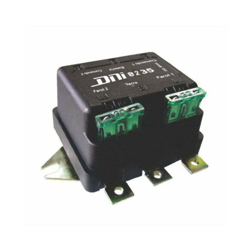 Rele 24V 06 Pinos Farol Duplo - Dni