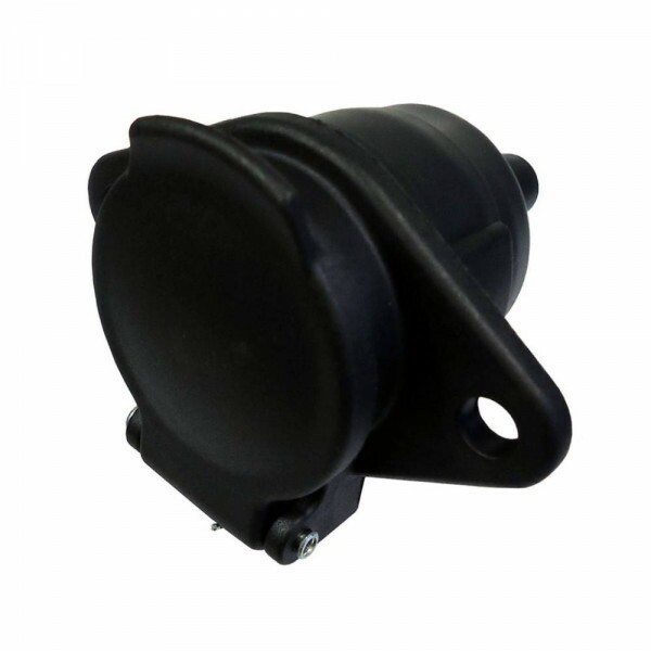 Tomada 12/24 07 Pinos Femea Engate Redonda Fixa - Dni