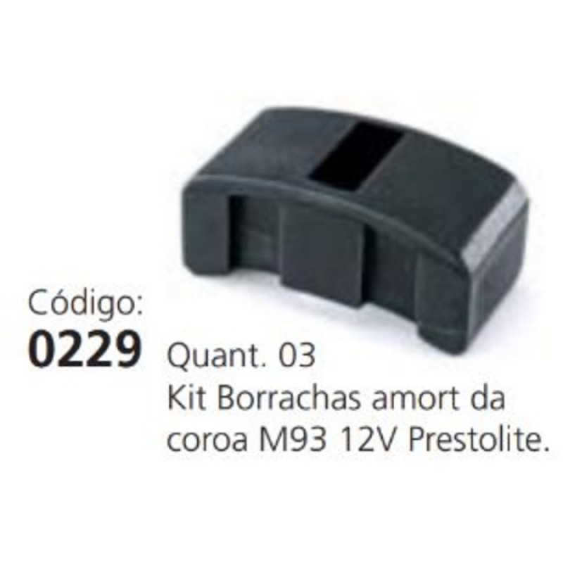 BORRACHA AMORTECEDOR COROA PRESTOLITE M93