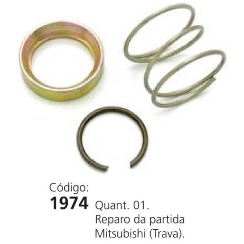 Reparo Trava Partida Mitsubishi - Edanti1974