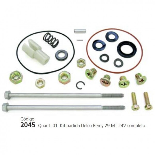 REPARO MOTOR DE PARTIDA 29MT 24V DELCO COMPLETO ED